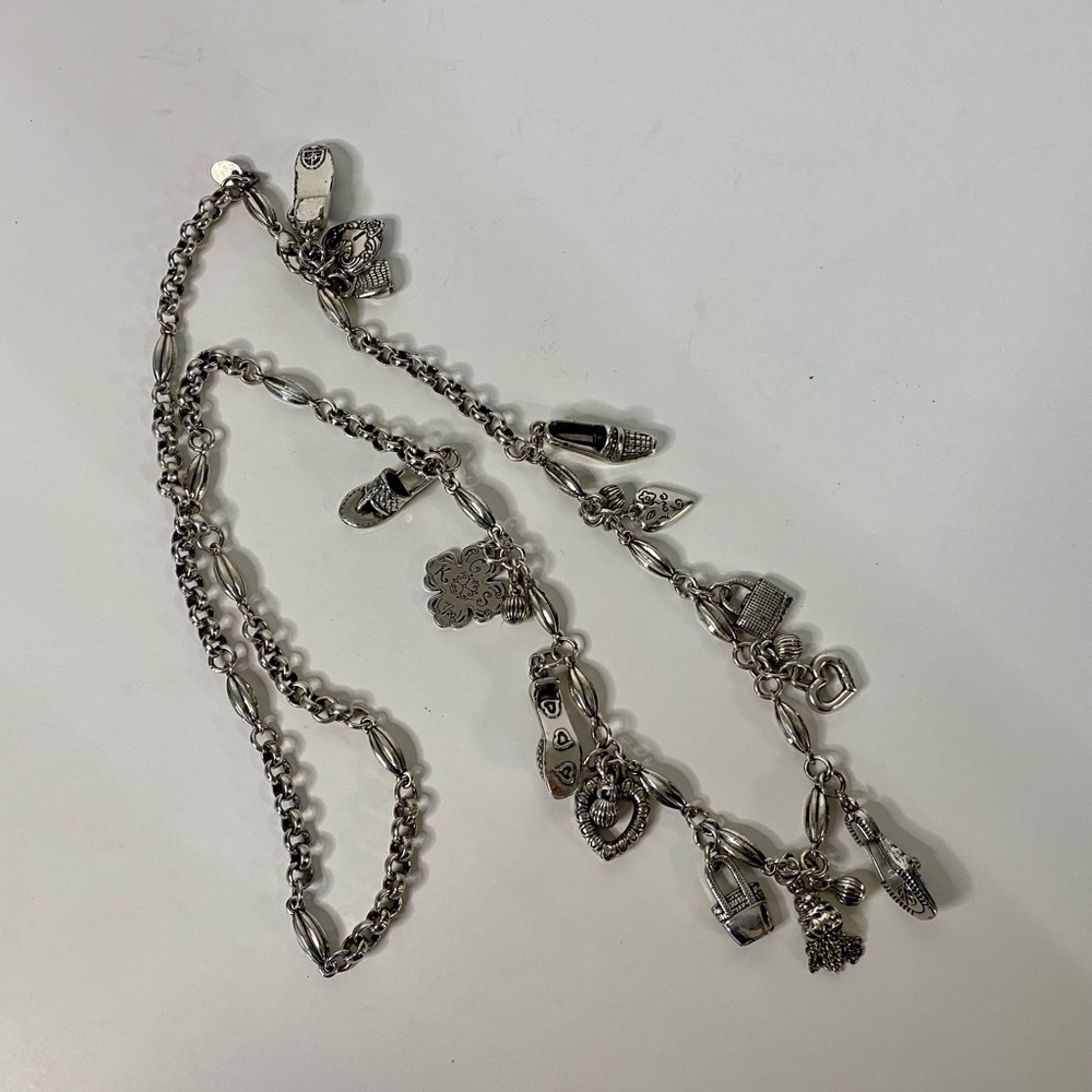 Brighton Variety Charms long Necklace - Picture 3 of 3